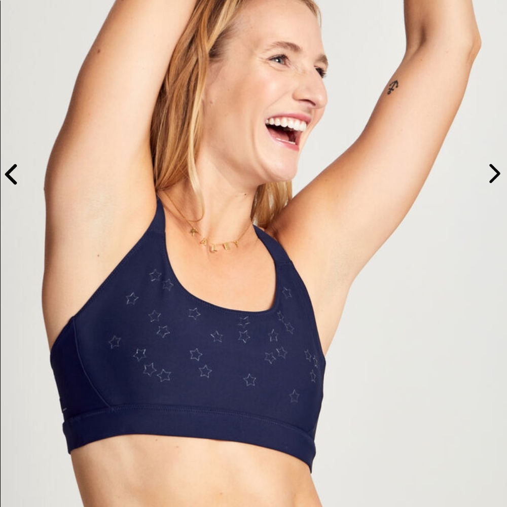 SoulCycle Stars in the Sky Bra Sz Med Like New